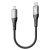 кабель ridea rc-us42 ultrastrong type-c - lightning 30w 0.25m (чорний) 