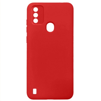 Купить силіконовий чохол soft silicone case для zte blade a51 - red онлайн