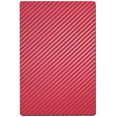 текстурована плівка inobi (карбон) (червоний)