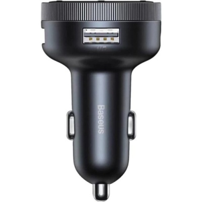 FM Модулятор Baseus (CCLH-01) Enjoy MP3/Charger 3.4A/17W (Чорний)
