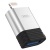 перехідник xo nb186 usb - lightning (чорний) 