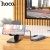 usb hub hoco hb51 type-c 6-in-1 (hdtv+rj45-100mbps+pd+usb3.0*3) (сірий) 