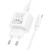 мережевий зарядний пристрій hoco cs52a 1usb/18w/qc3.0 + (usb - type-c) (білий) 