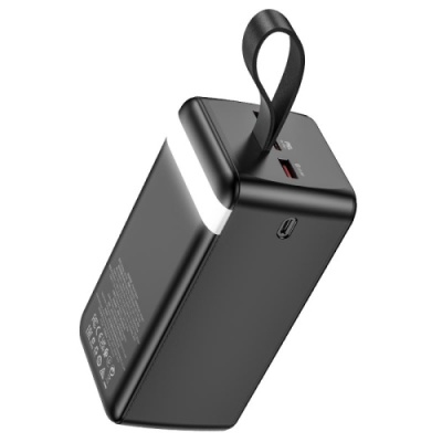 додаткова батарея power bank borofone bj14d 22.5w+pd20w 50000 mah (чорний) 