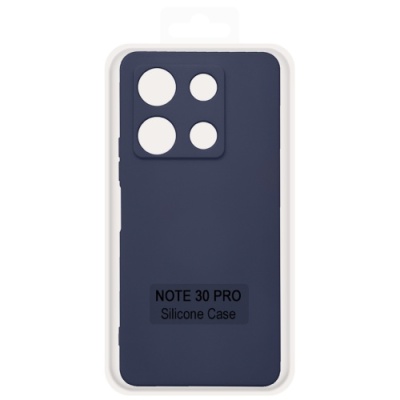 Купить чохол soft silicone case full для infinix note 30 pro x678b (dark blue) онлайн