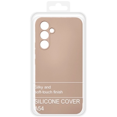Купить силіконовий чохол soft silicone case для samsung a546 galaxy a54 5g - peach онлайн