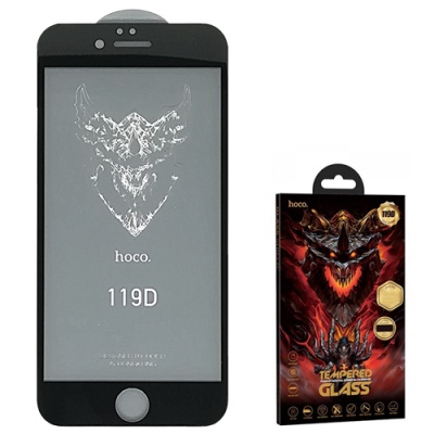 захисне скло hoco dg1 (119d) для apple iphone 7 plus/8 plus (чорний) 