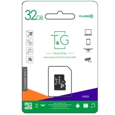 карта пам'яті tg microsdhc 32gb uhs-3 10 class (чорний) 