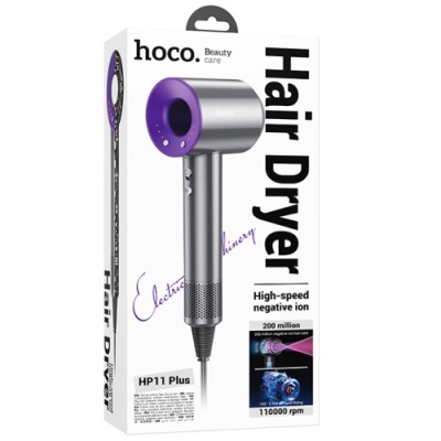 фен hoco hp11 plus 1600w (purple) 