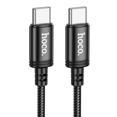 кабель hoco x89 wind (pd) type-c - type-c 60w 3a/2m (чорний) 