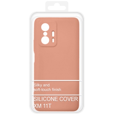 Купить чохол original soft full case hq with frame для xiaomi 11t/11t pro - peach онлайн