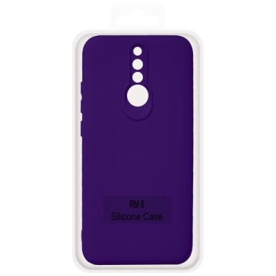 Купить чохол soft silicone case full для xiaomi redmi 8 (purple) онлайн