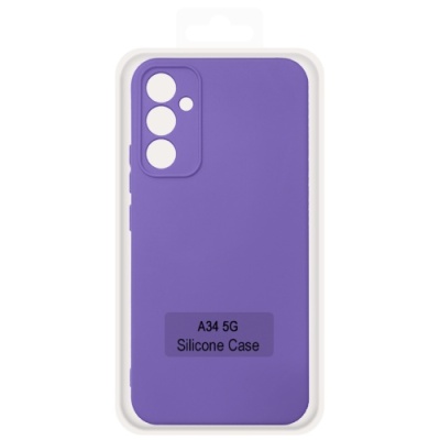 Купить чохол soft silicone case full для samsung a346 galaxy a34 5g (elegant purple) онлайн