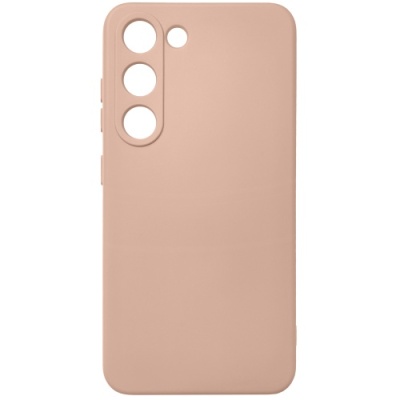 Купить силіконовий чохол soft silicone case для samsung s911 galaxy s23 - peach онлайн