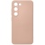 Купить силіконовий чохол soft silicone case для samsung s911 galaxy s23 - peach онлайн