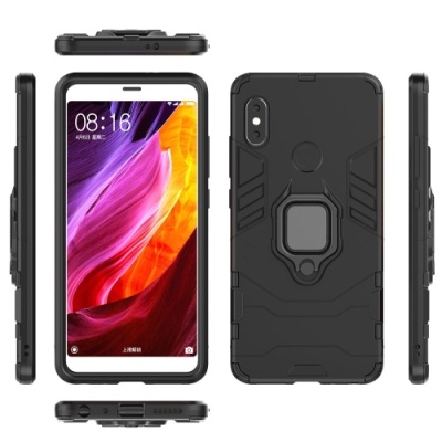 Купить чохол-накладка armor magnet для xiaomi redmi note 5/note 5 pro - black онлайн