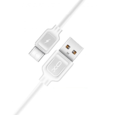 кабель xo nb36 usb - microusb 2.1a/1m (білий) 
