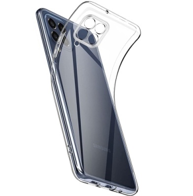 Купить силіконовий чохол ultra thin для samsung m536 galaxy m53 (прозорий) онлайн
