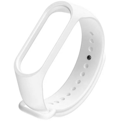 ремінець для xiaomi mi band 5/6/7 white 