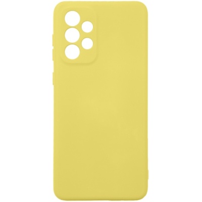 Купить чохол soft silicone case full для samsung a336 galaxy a33 5g (лимонний) онлайн