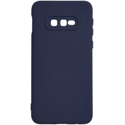 Купить чохол soft silicone case full для samsung g970 galaxy s10e (dark blue) онлайн