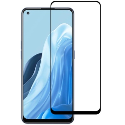 захисне скло ipaky для oppo a74 (чорний) 