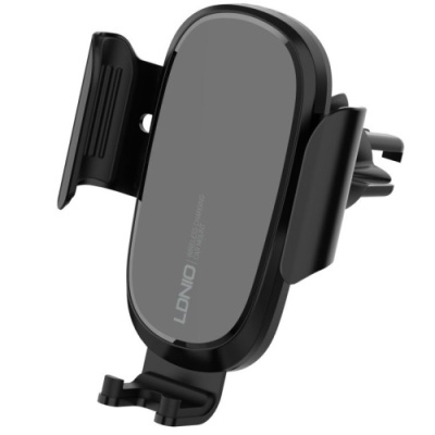 Автотримач LDNIO MW21 15W Wireless charger (Чорний)