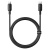 кабель baseus silky series fast charging type-c - type-c 100w/1m (p10377704113-00) (black) 