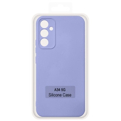 Купить чохол soft silicone case full для samsung a346 galaxy a34 5g (lilac) онлайн