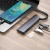 usb hub hoco hb17 (type-c to usb3.0*3+sd+tf) (сірий) 