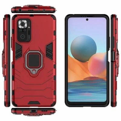 Купить чохол-накладка armor magnet для xiaomi redmi note 10/note 10s/poco m5s - red онлайн