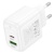 мережевий зарядний пристрій hoco cs55a 1usb/18w/qc3.0 + 1type-c/30w/pd (білий) 