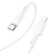 кабель hoco x83 (pd) type-c - lightning 20w 3a/1m (білий) 