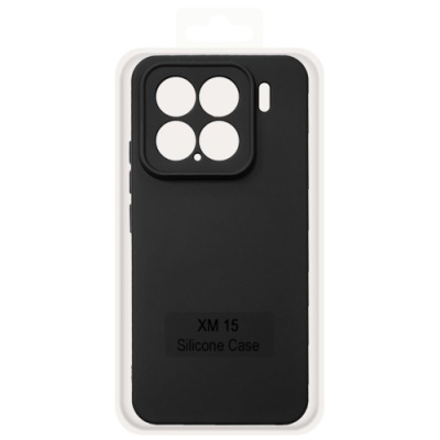 Купить чохол soft silicone case full для xiaomi 15 (black) онлайн