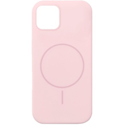 Купить чохол silicone case slim with magsafe для apple iphone 13 (pink) онлайн