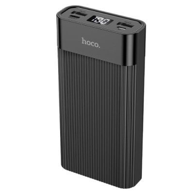 додаткова батарея power bank hoco j85 20000mah (чорний) 
