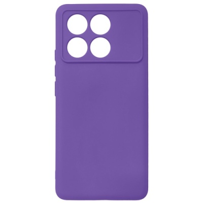 Купить чохол soft silicone case full для xiaomi poco x6 pro 5g (elegant purple) онлайн