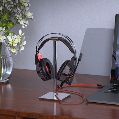 навушники для комп'ютера hoco w102 pc cool (червоний) 