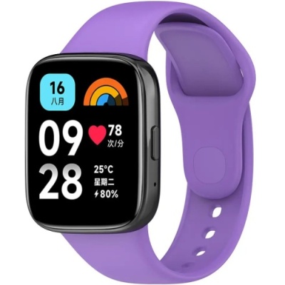ремінець для xiaomi redmi watch 3 lite / 3 active (фіолетовий) 