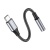 перехідник borofone bv16 type-c - 3.5 audio jack (чорно-сірий) 