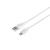 мережевий зарядний пристрій xo l65 2usb/2.4a + (usb - lightning) (бiлий) 