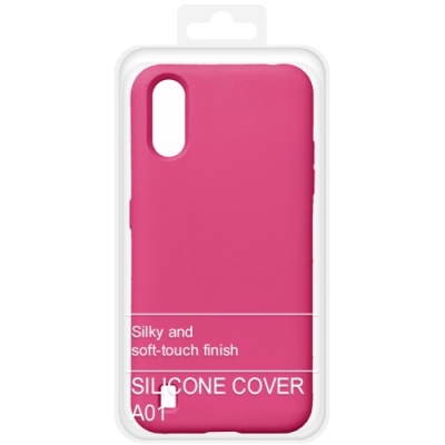 Купить силіконовий чохол nano silicone для samsung a015 galaxy a01 - rose red онлайн