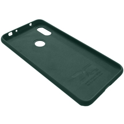 Купить силіконовий чохол soft silicone case для xiaomi redmi note 6 pro - dark green онлайн