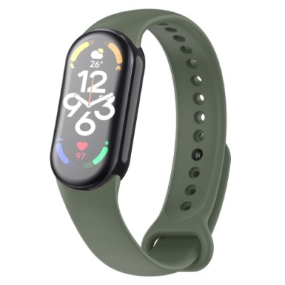 ремінець для xiaomi mi band 8/9/10 army green 