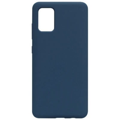 Купить силіконовий чохол soft silicone case для samsung a315 galaxy a31 - dark blue онлайн