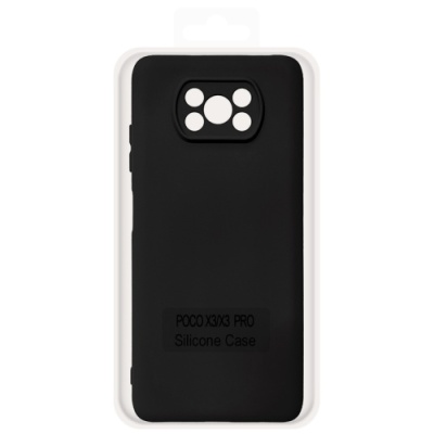 Купить чохол soft silicone case full для xiaomi poco x3/x3 pro (black) онлайн