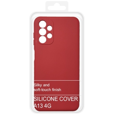 Купить чохол soft silicone case full для samsung a135 galaxy a13 4g (червоний) онлайн