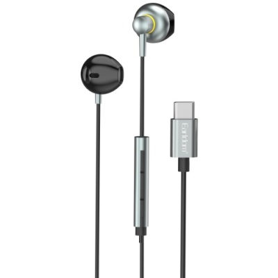навушники earldom et-e68 digital type-c (dac) metal grey 