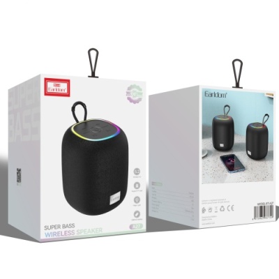 портативна колонка earldom et-a27 led (чорний) 