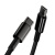 кабель baseus tungsten gold type-c - type-c 100w/2m (catwj-a01) (black) 